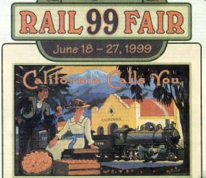 "Rail Fair" advertisement